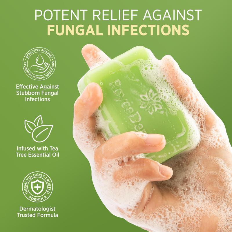 DetoxViva Tea Tree Antifungal Soap Bar