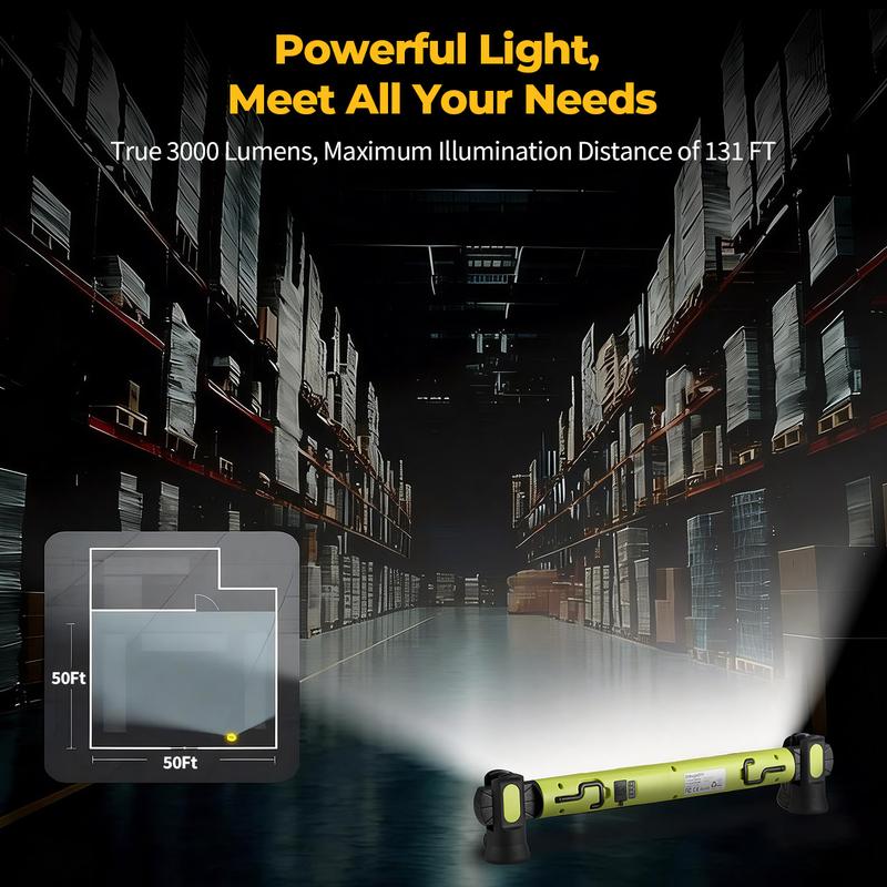 DetoxViva LumaBar Pro — Magnetic Under Hood Work Light