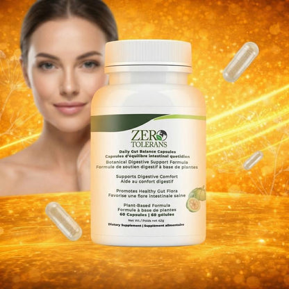 DetoxViva Zero Tolerans — Cápsulas de Balance Digestivo