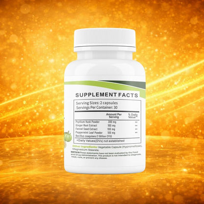 DetoxViva Zero Tolerans — Cápsulas de Balance Digestivo