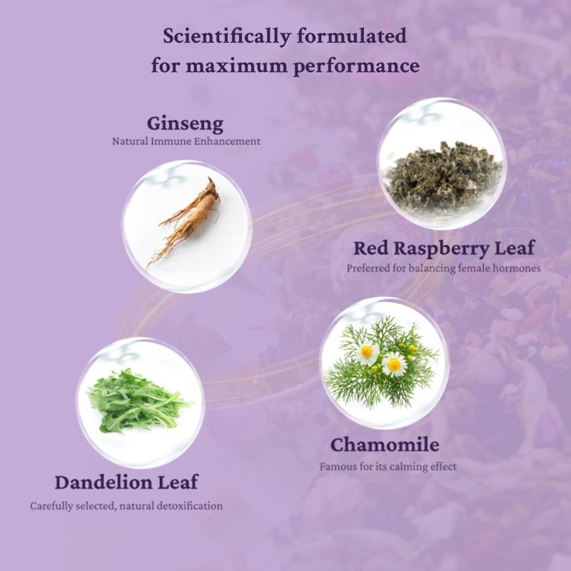 DetoxViva Balance Hormonal — Té de Hierbas para Mujeres