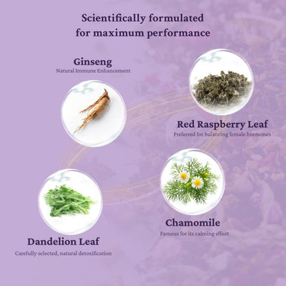 DetoxViva Balance Hormonal — Té de Hierbas para Mujeres
