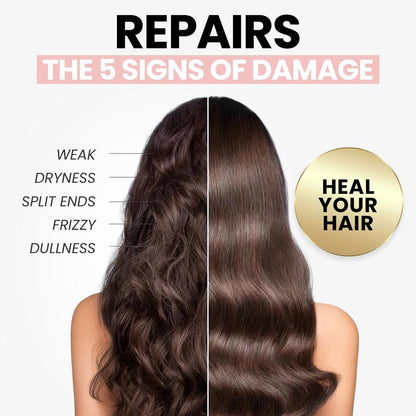 ELLA BELLA Keratin Hair Mask – Deep Conditioning Hair Treatment & Hair Repair Mask for Dry, Damaged, Curly, and Color-Treated Hair – Hydrating Deep Conditioner for Softness, Shine & Growth