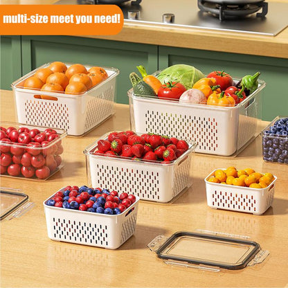 DetoxViva FreshKeep Produce Containers