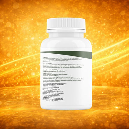 DetoxViva Zero Tolerans — Cápsulas de Balance Digestivo
