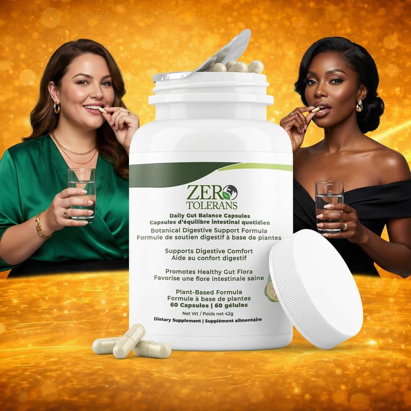 DetoxViva Zero Tolerans — Cápsulas de Balance Digestivo
