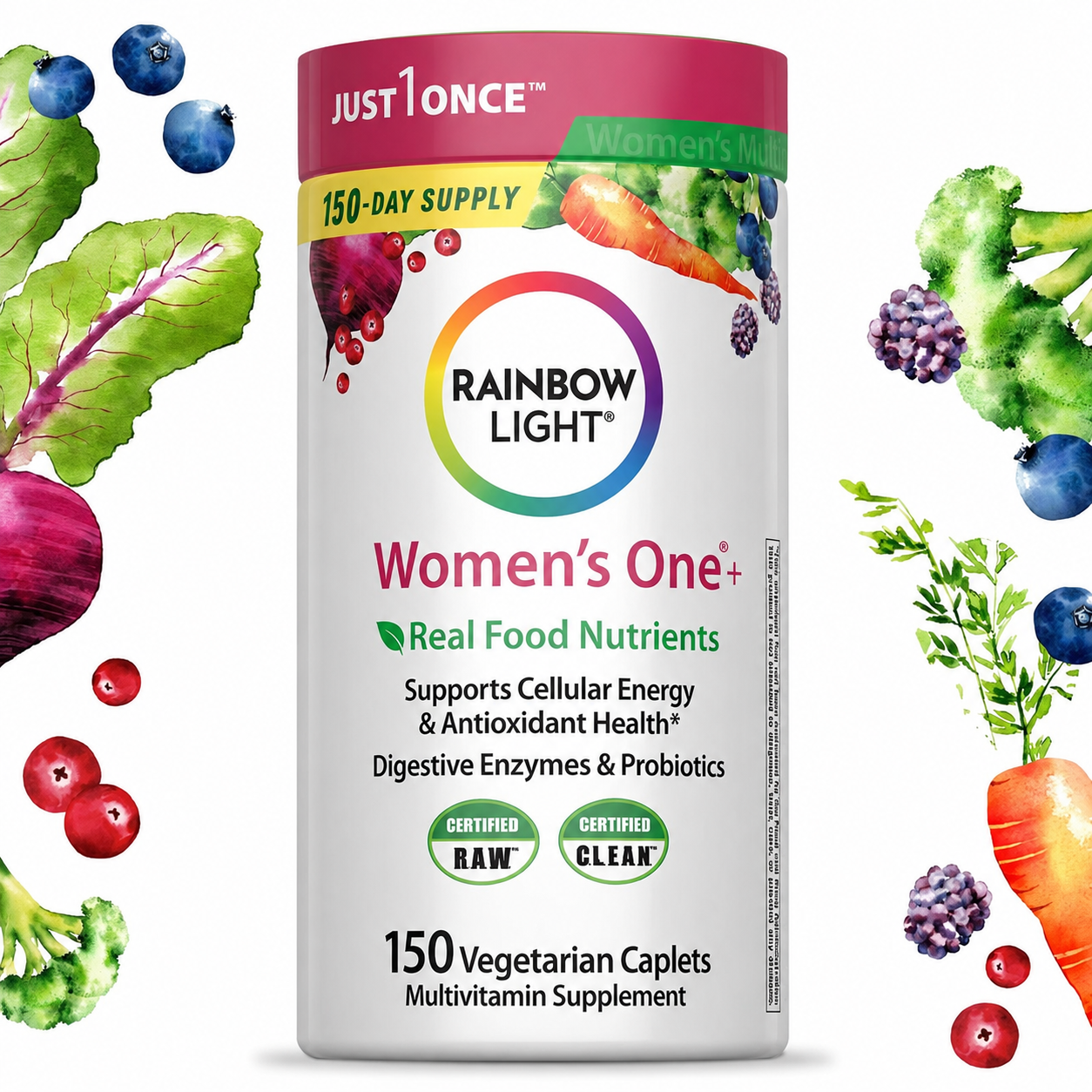 DetoxViva VitaMujer 150 — Multivitamínico Completo para Mujeres