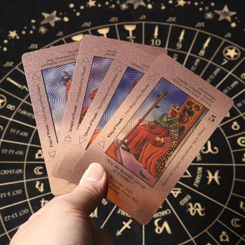 DetoxViva Rose Gold Tarot Deck
