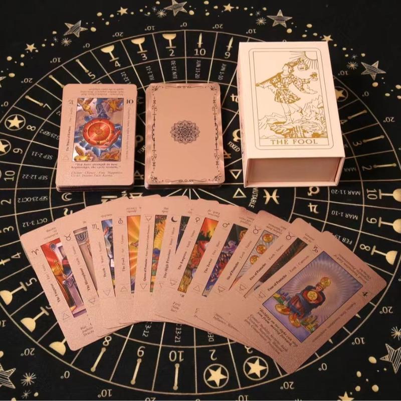 DetoxViva Rose Gold Tarot Deck