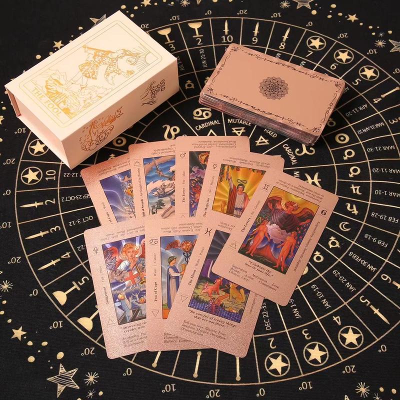 DetoxViva Rose Gold Tarot Deck