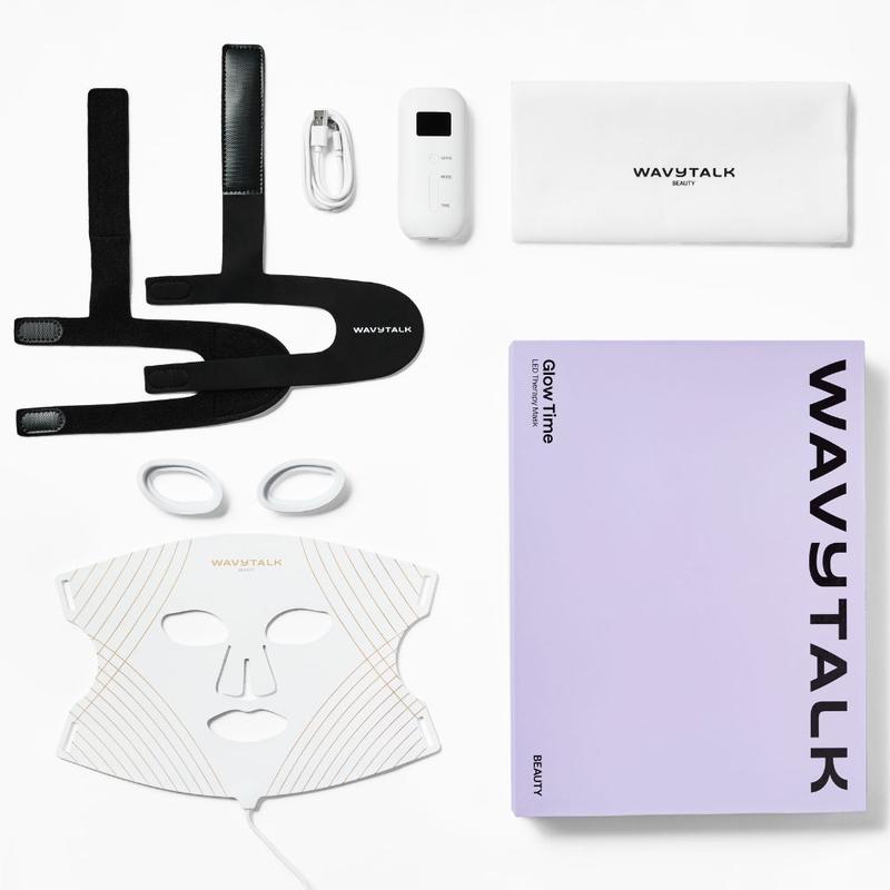 DetoxViva Glow Mask – LED Light Therapy Face Mask