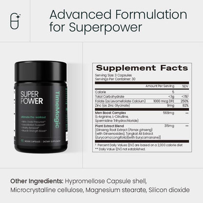 DetoxViva SuperPower — Suplemento Masculino 7 en 1