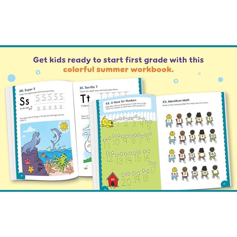 I'm On My Way to First Grade Summer Workbook – 200+ Learning Games & Activities for Kids Entering 1st Grade
