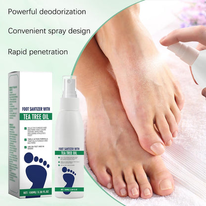 DetoxViva Spray de Té de Árbol para Pies