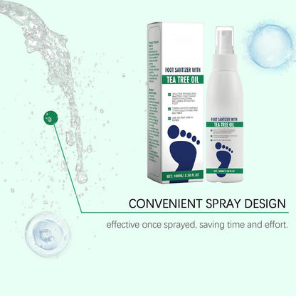 DetoxViva Spray de Té de Árbol para Pies