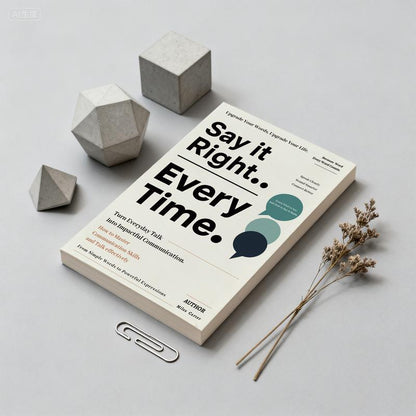 Say It Right Every Time — by Detoxviva