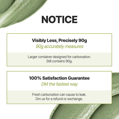 [P.CALM Official] Holy Basil Bubble Deep Mask 13% – Skin Detox Recipe K-Beauty Clay Bubble Mask with Sparkling Holy Basil & PHA, Gently Detoxifies Pores and Removes Blackheads, Korean Wash-Off Pack for Clearer Skin, 90g