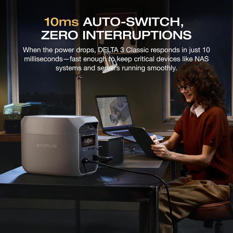 DetoxViva EcoFlux Power Station Home Backup & Portable Power — Built for What Actually Matters