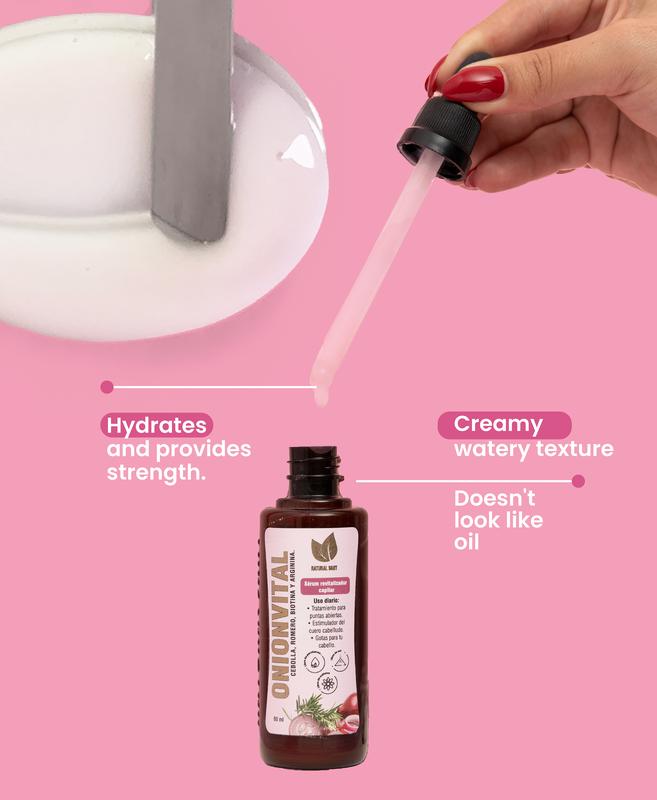 Natural Sant - 2 Onion, Rosemary and Biotin sets + Onionvital Serum KIT + FREE SCALP MASSAGER