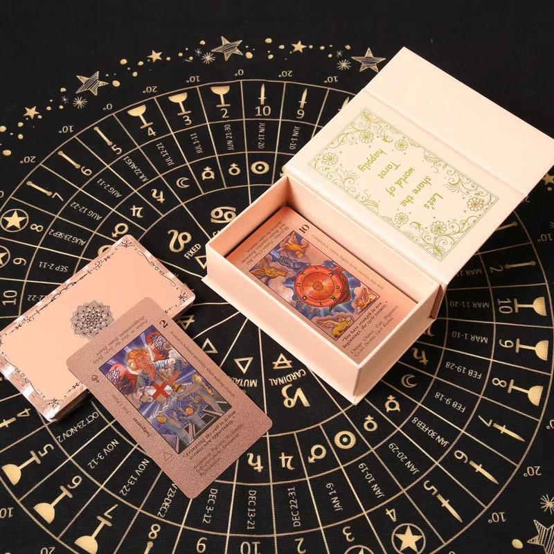 DetoxViva Rose Gold Tarot Deck