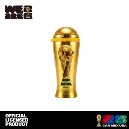 Official 2026 FIFA World Cup Blow Horn Cup | Cheer & 19oz Sip 2-in-1 Reusable Water Bottle with Built-In Horn for Sports Games rowdy cup Tailgates  Parties & Events Fantasy Football Championship SummerWins summerwins