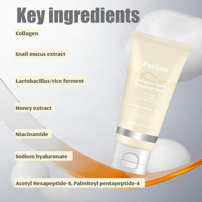 DetoxViva — Mascarilla Nocturna de Colágeno