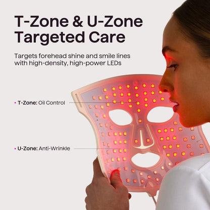 DetoxViva Glow Mask – LED Light Therapy Face Mask