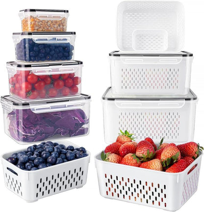 DetoxViva FreshKeep Produce Containers