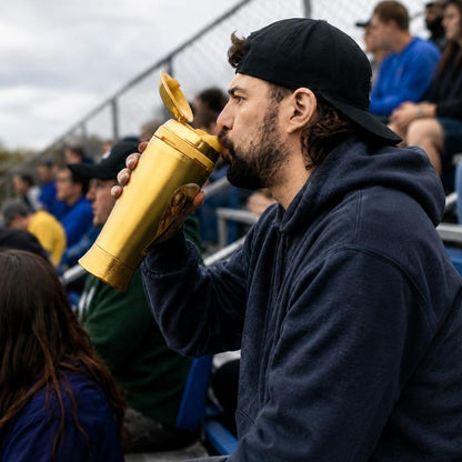 Official 2026 FIFA World Cup Blow Horn Cup | Cheer & 19oz Sip 2-in-1 Reusable Water Bottle with Built-In Horn for Sports Games rowdy cup Tailgates  Parties & Events Fantasy Football Championship SummerWins summerwins