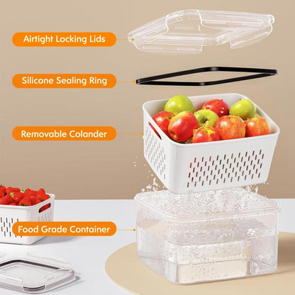 DetoxViva FreshKeep Produce Containers