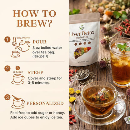 DetoxViva Liver Cleanse Tea