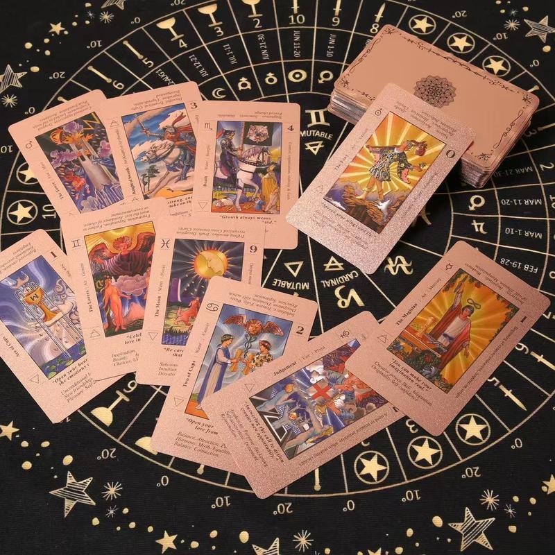 DetoxViva Rose Gold Tarot Deck