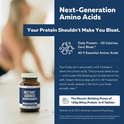 DetoxViva InstantAminos — EAA + BCAA Tablets