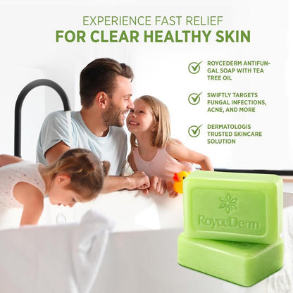 DetoxViva Tea Tree Antifungal Soap Bar