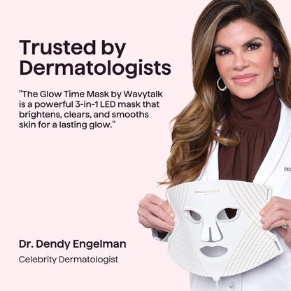 DetoxViva Glow Mask – LED Light Therapy Face Mask