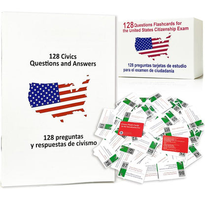 DetoxViva CiudadaníaCards 2026 Bilingüe • 128 Preguntas Oficiales